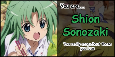 Which Higurashi When They Cry Character Are You?