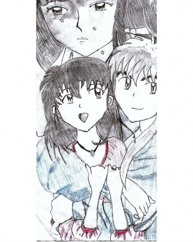 Inuyasha, Kagome And Kikyo