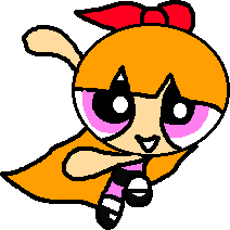 My First Computer-drawn Blossom