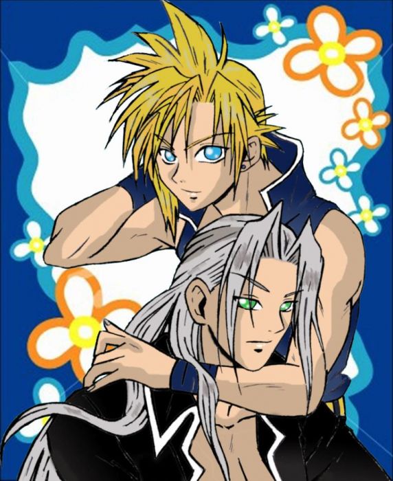 Cloud And Sephiroth