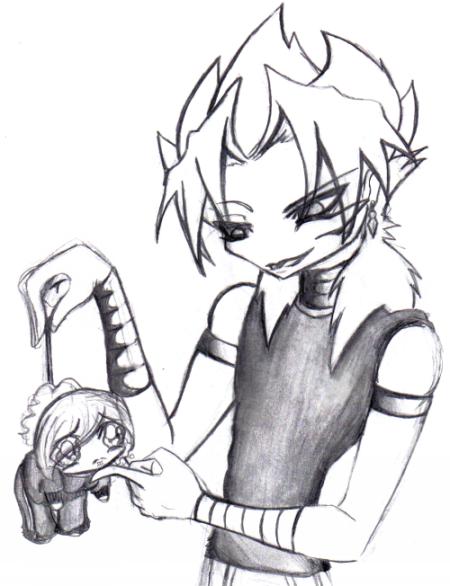 Scary Weird Chibi Marik-pi...