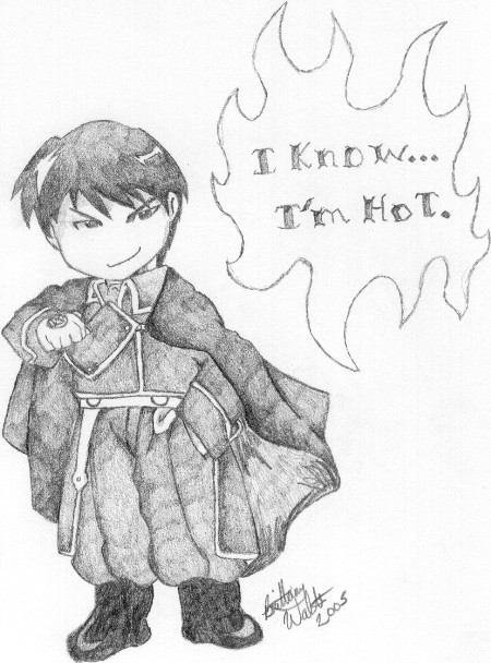 Chibi Roy Mustang