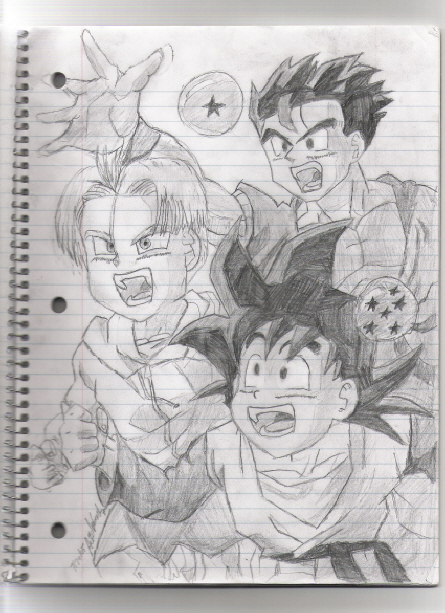 Trunks, Goten, & Gohan