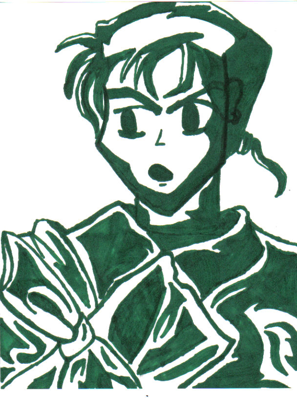 Miroku With Green Marker