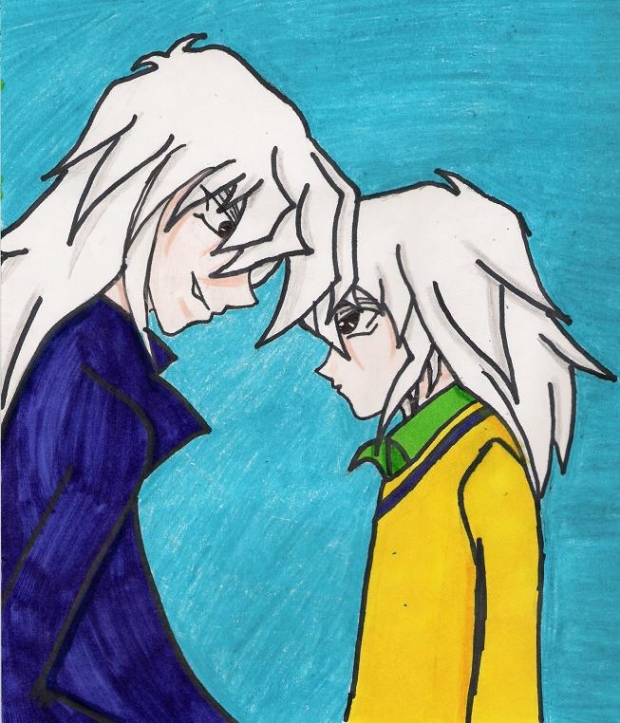 Ryou And Yami Bakura