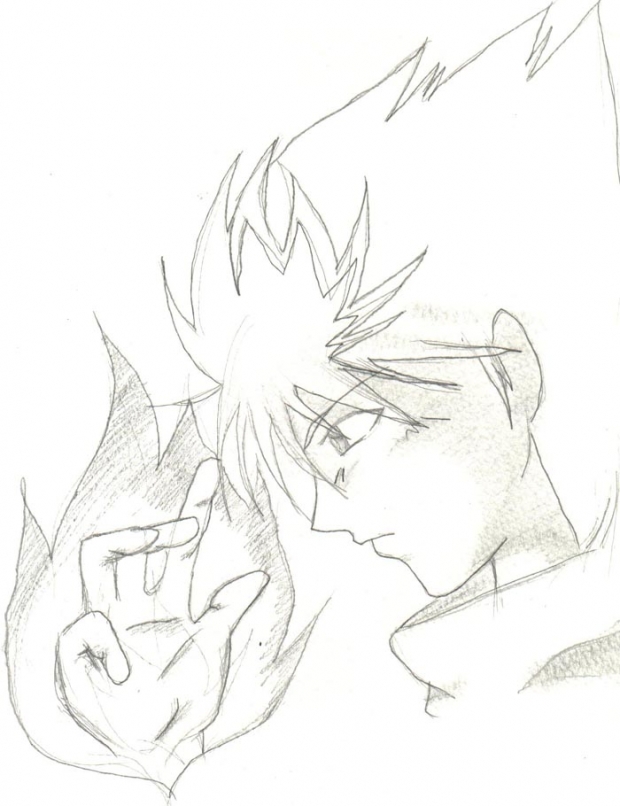 Flame Handed Hiei