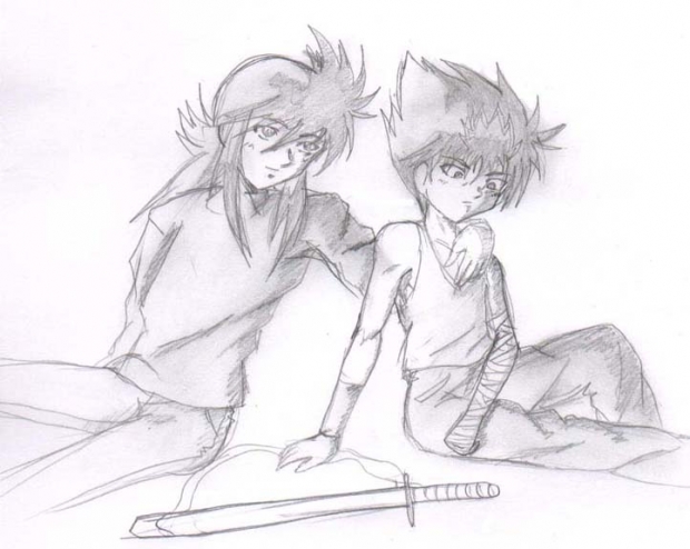 Kurama & Hiei