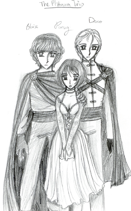 Draco, Pansy And Blaise