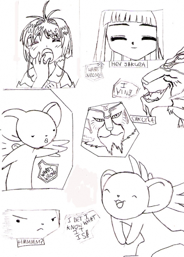 Sakura Comic Strip