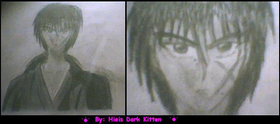 Kenshin - First Attempt. Shaded