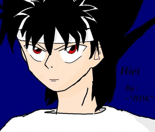 Hiei Done On Paint