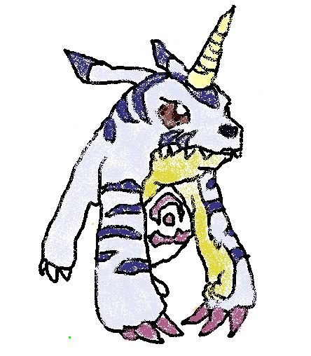 Gabumon Grafity