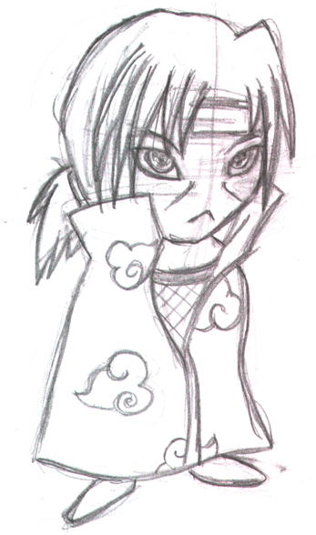 Itachi Chibi Sketch