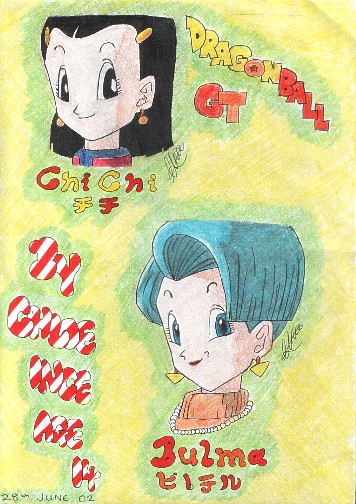 Chi-Chi and Bulma