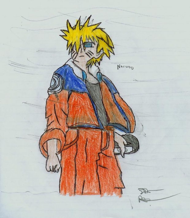 Naruto On Cliff