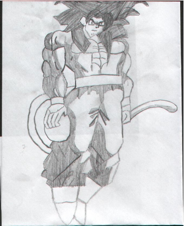 Pissed Goku SSJ4