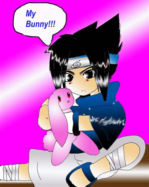 Sasuke's Pink Bunny!!!