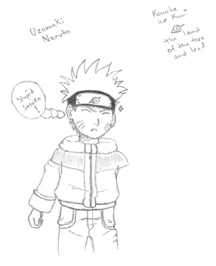 Unfinished Naruto Sketch