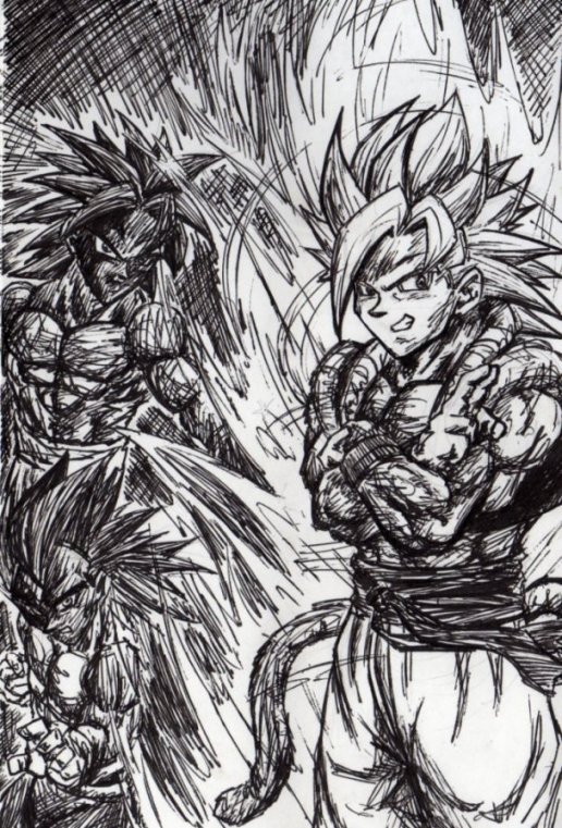 The Ssj4 Power Of Scribbling