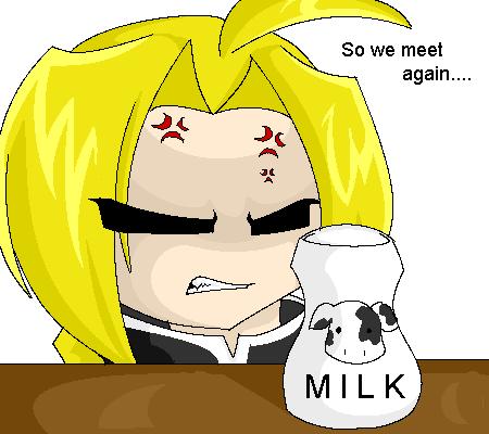 Ed + Milk = No