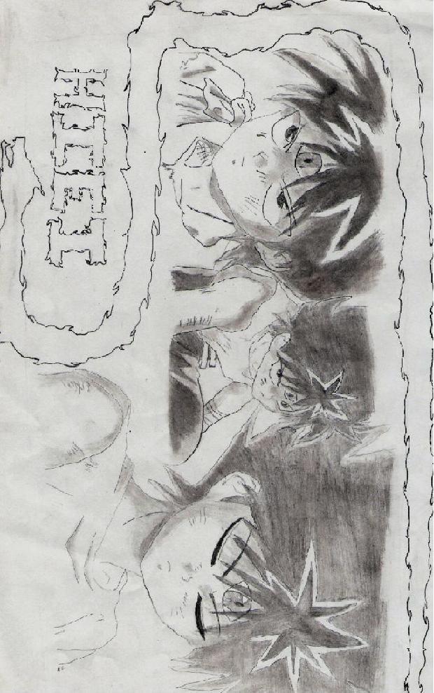 Hiei With Dragon