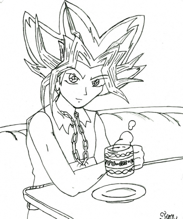 Yami And His Coffee...