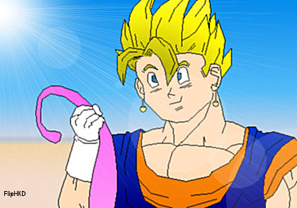 Ms Paint Vegito