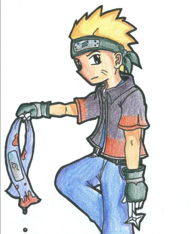 Naruto's Brother Coloured