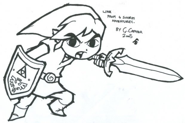 Link - Four Swords