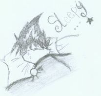 Chibi Sleepy Hiei...