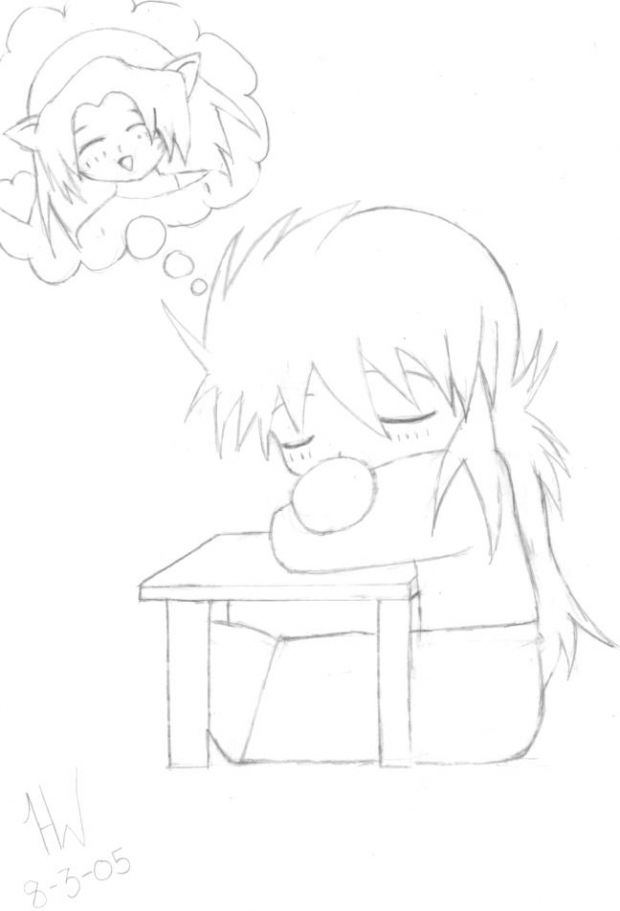 Kurama Dreaming Of A Certain Neko