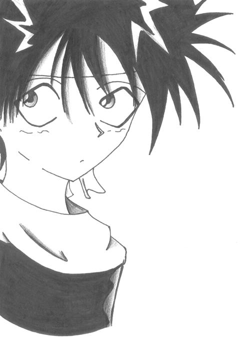 Black And White Hiei