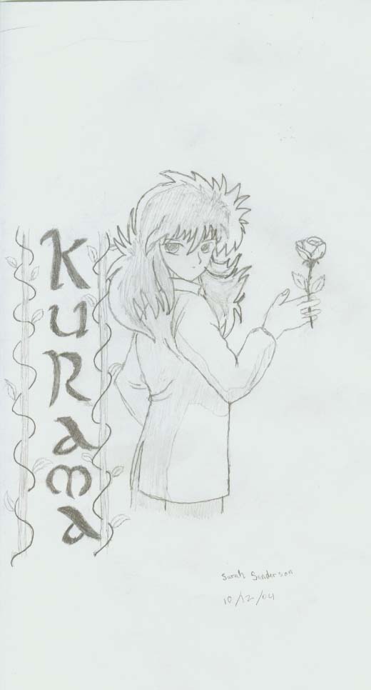 Kurama With A Rose