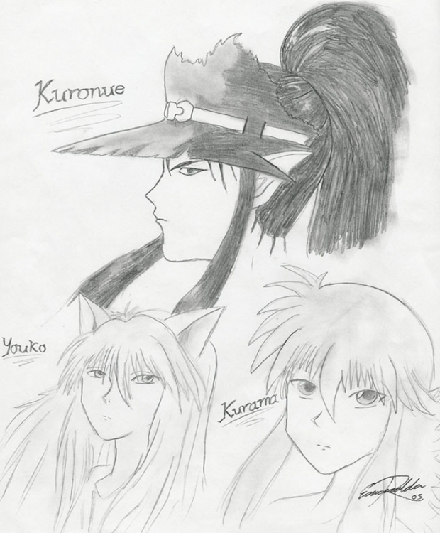 Kuronue ,kurama , Youko Kurama