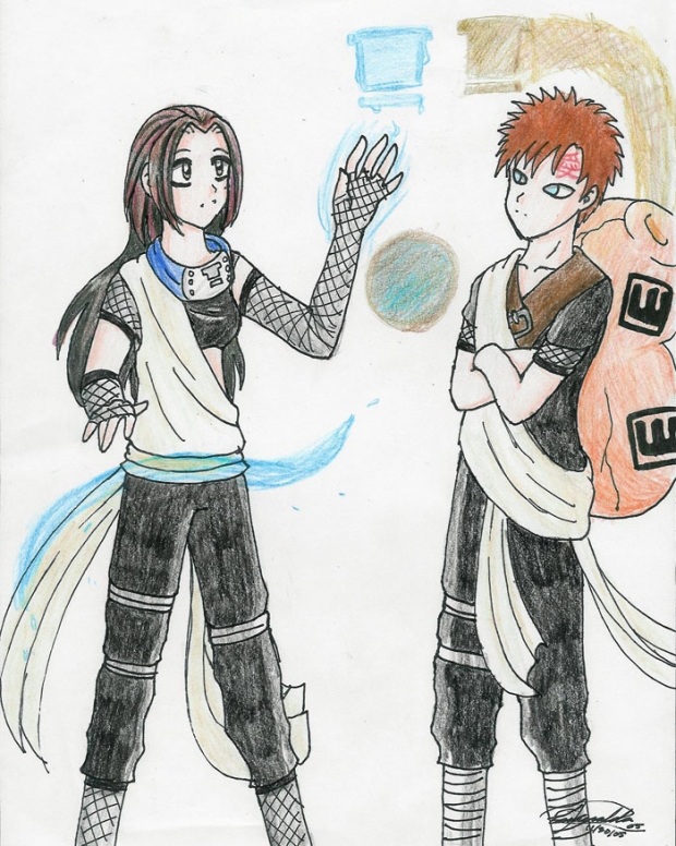 Gaara And My New Character