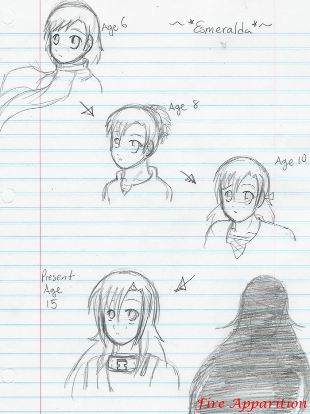 Esmeralda's Age Sketches