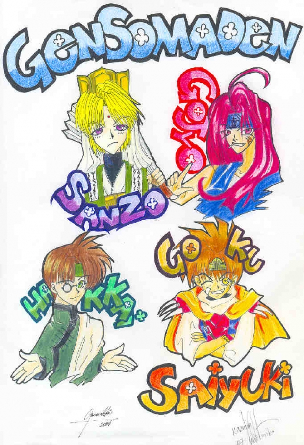 Chibi Sanzo-ikkou...not Original..