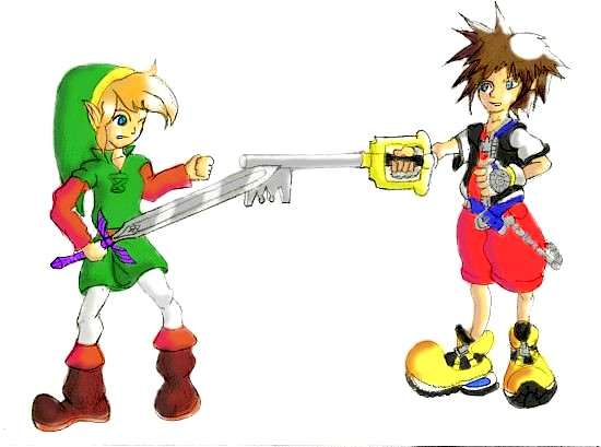 Sora Vs Link In Color