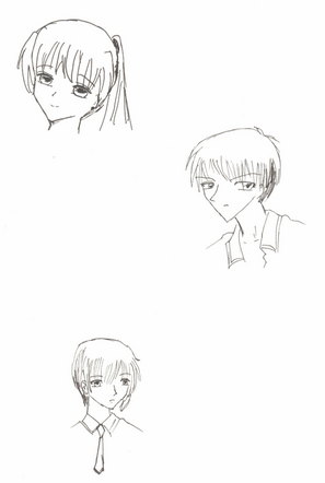 Tohru, Kyo And Yuki
