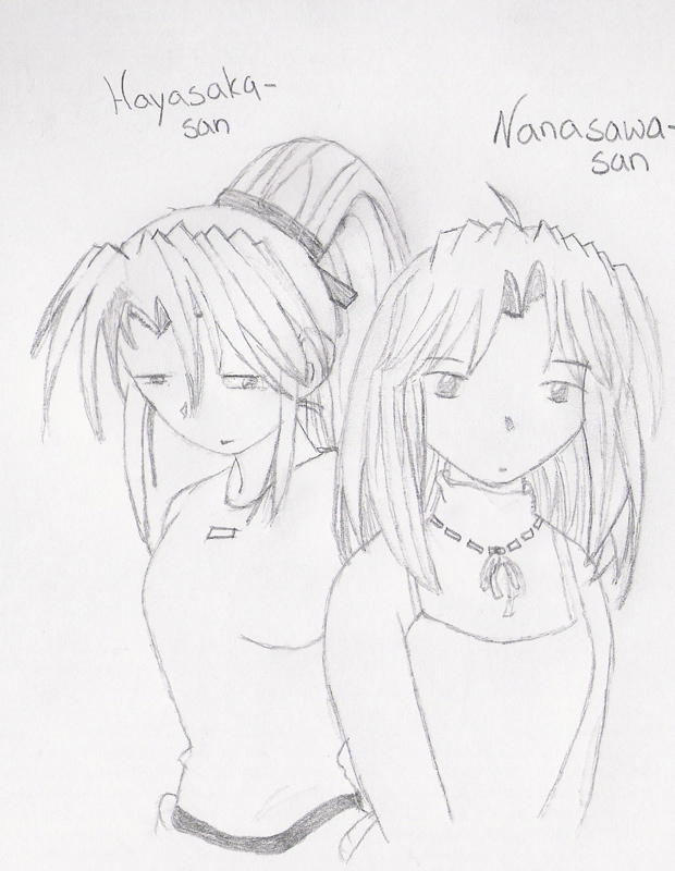 Hayasaka-san And Nanasawa-san