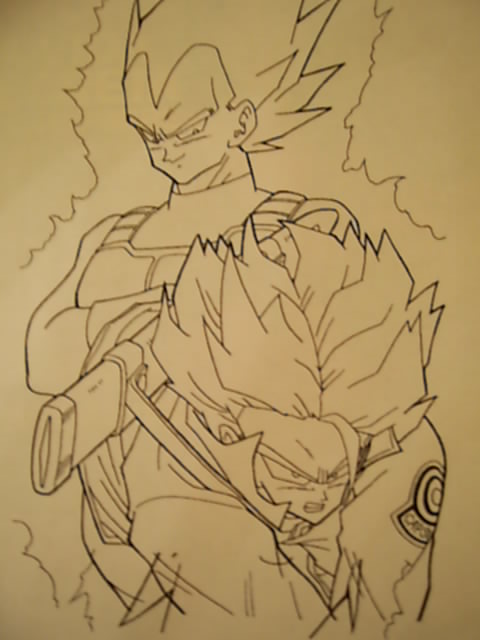 Trunks,vegeta