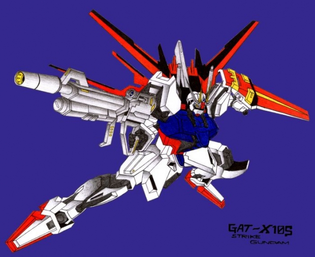 Gat-x105 Strike Gundam