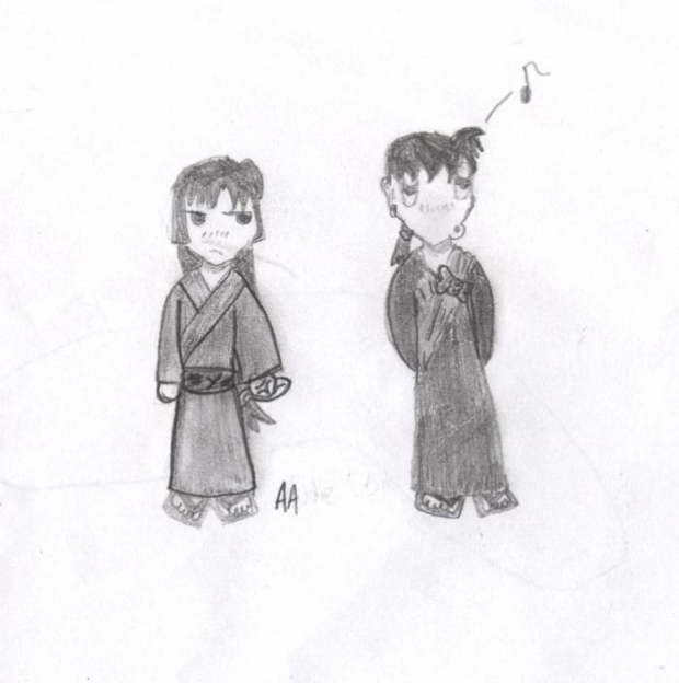 Chibi Sango & Miroku