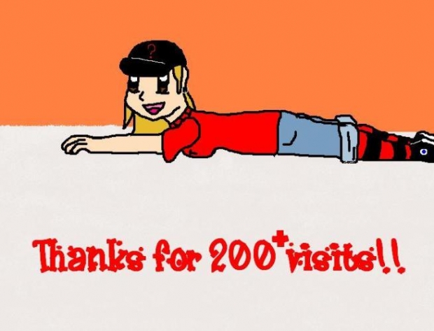 Thanks For 200 Visits