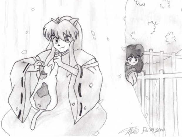 InuYasha And Kagome's Cat