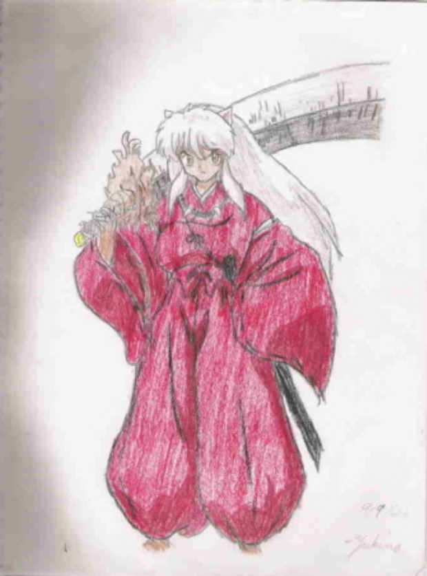 Inuyasha With Tetsusaiga