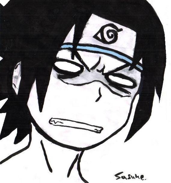 Shocked Sasuke