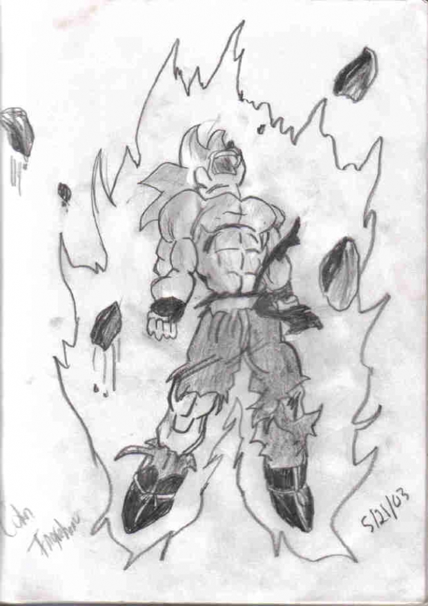 Goku in Rage