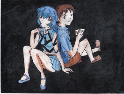 Rei And Shinji