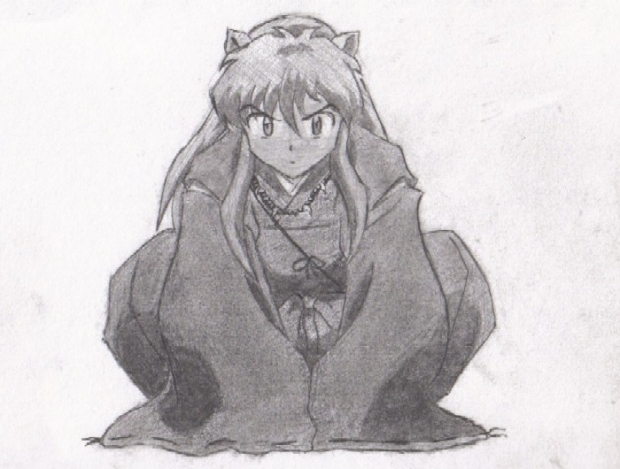 Sitting Inuyasha